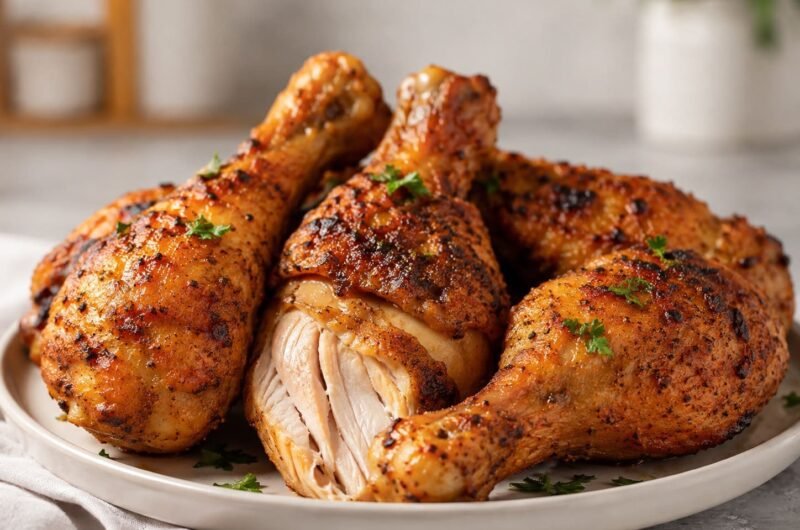 Crispy Air Fryer Chicken Legs
