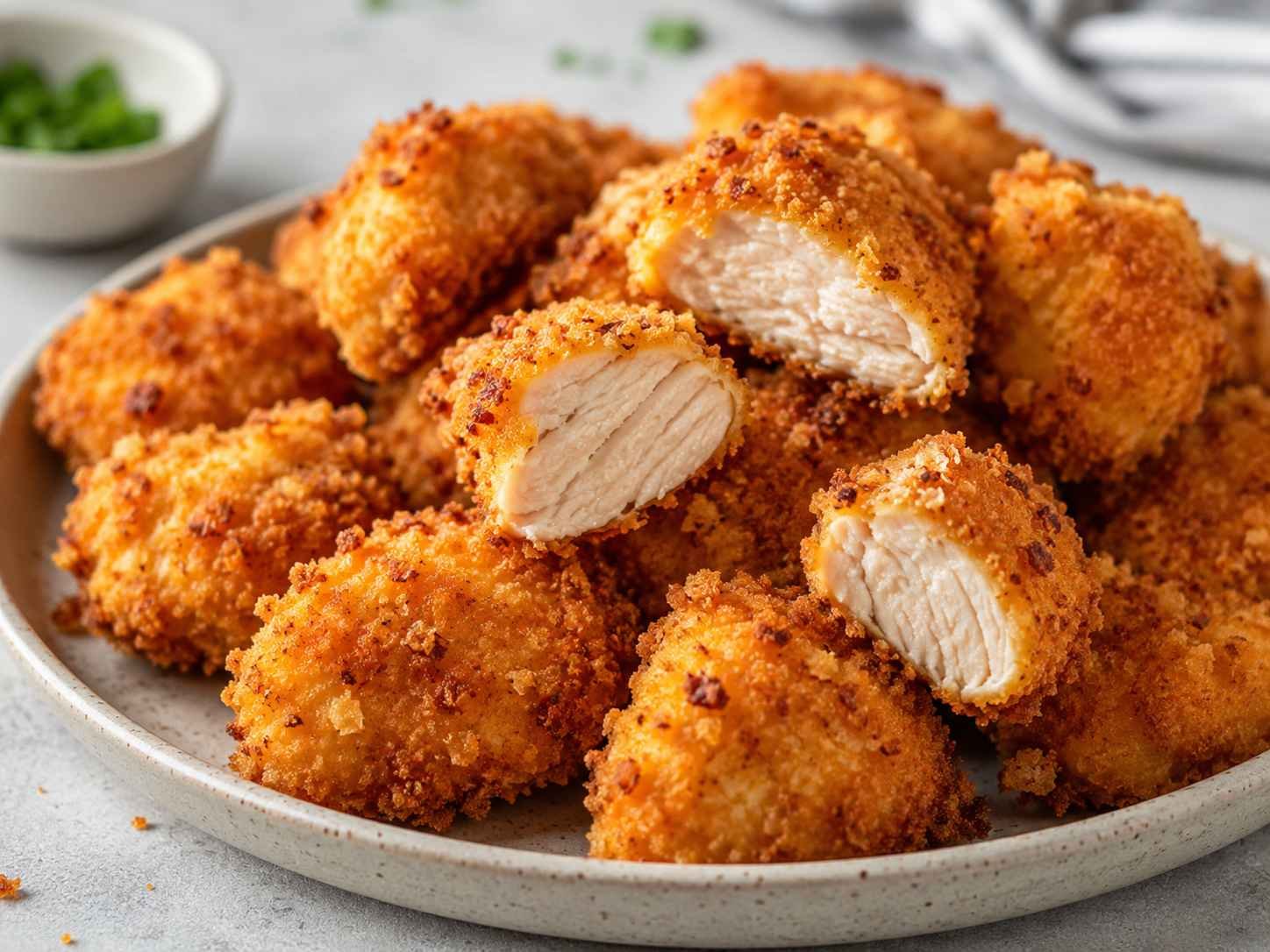 Crispy Air Fryer Chicken Bites